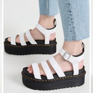 Dr. Martens Blaire Hydro Leather Strap Sandals